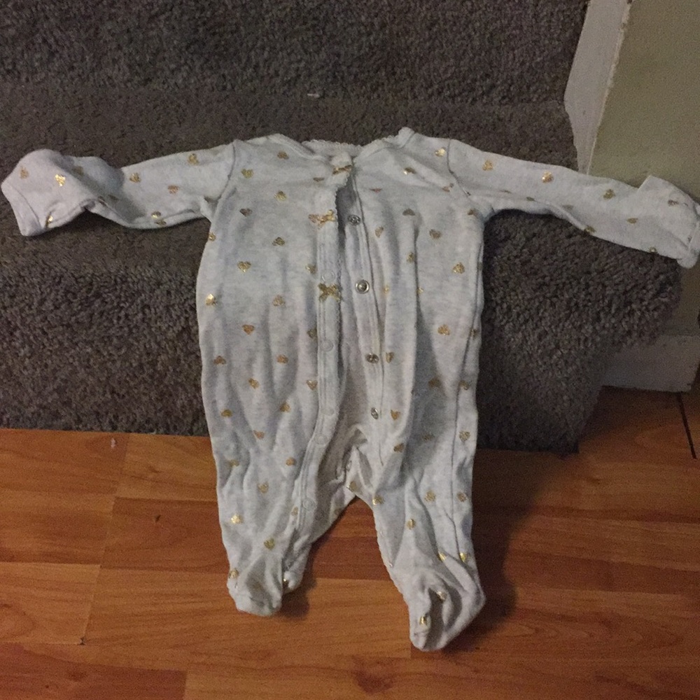 New born onesie ..like new .. worn once ..